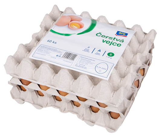 aro Vejce vel. S čerstvá chlaz. 60 ks