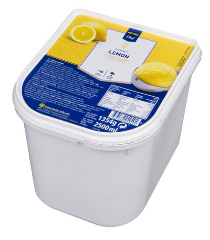 METRO Chef Sorbet citronový mraž. 2,5 l