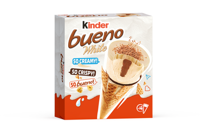 kinder Bueno White kornout Multipack mraž. 4 x 90 ml