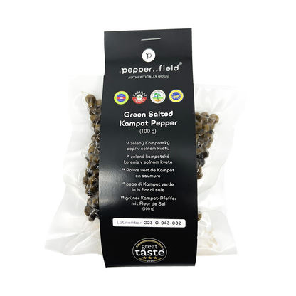 Pepper Field Kampot pepř nakládaný 100 g